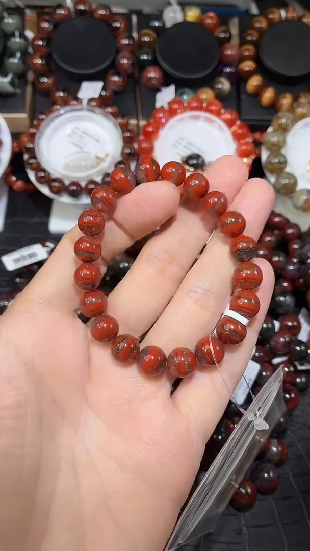 未镶嵌手链水晶一线药师烟花极光单圈手链A9