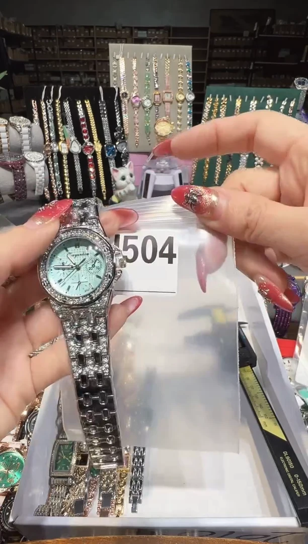 石英机芯不锈钢不锈钢直播定闪专用