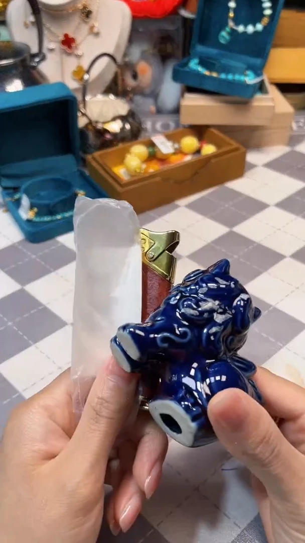 瓷片陶茶666文玩周边多人驴
