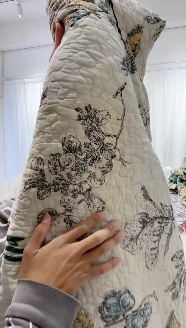 棉200*230纯棉床盖70号瑕疵