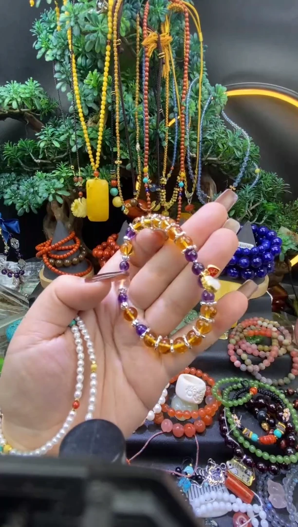 未镶嵌手链水晶水晶手串