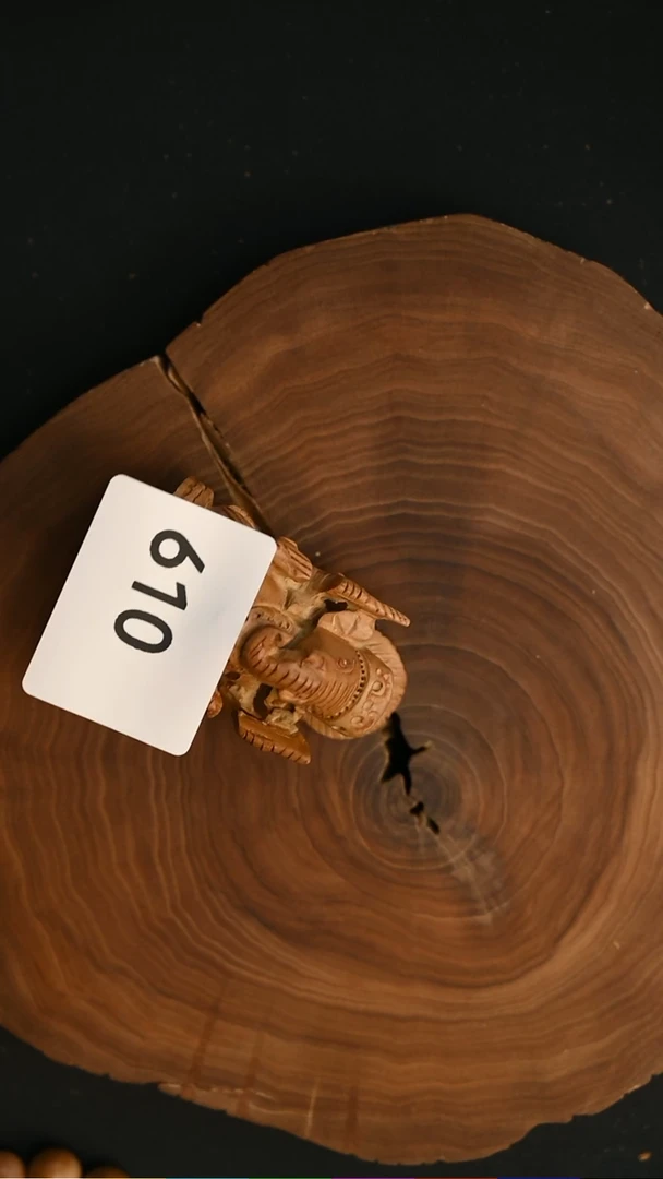 檀香木其他工艺品象神  17.3克 2号仓 610