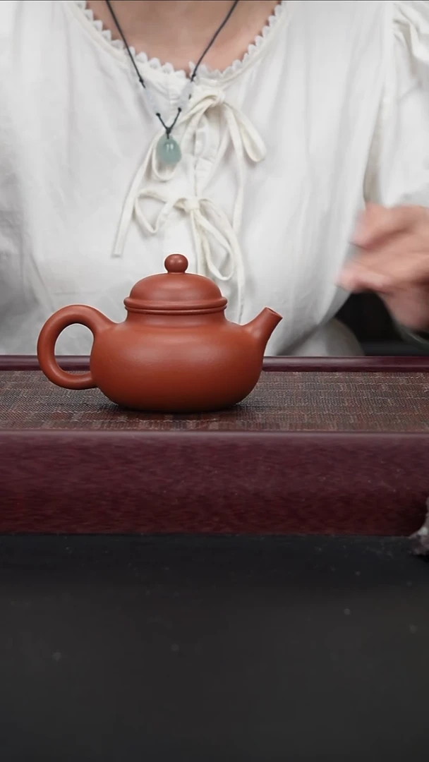 茶壶紫砂WH朱泥 寒江