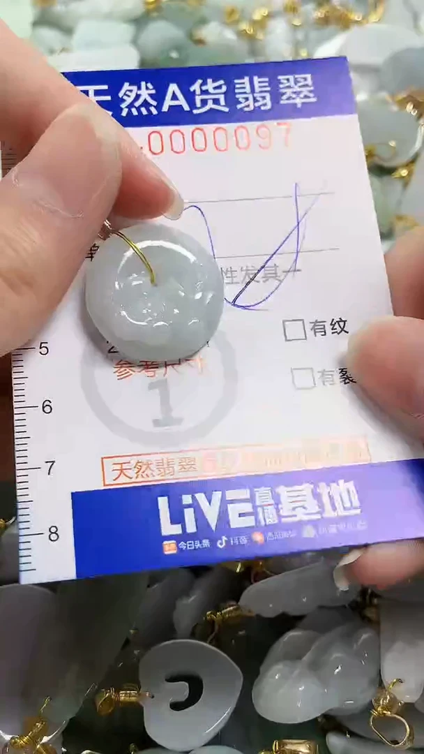 颈饰未镶嵌翡翠纯天然货a翡翠