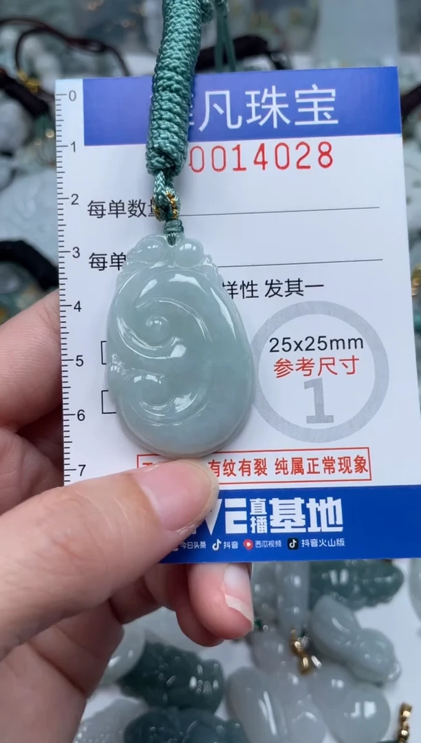 颈饰未镶嵌翡翠14028