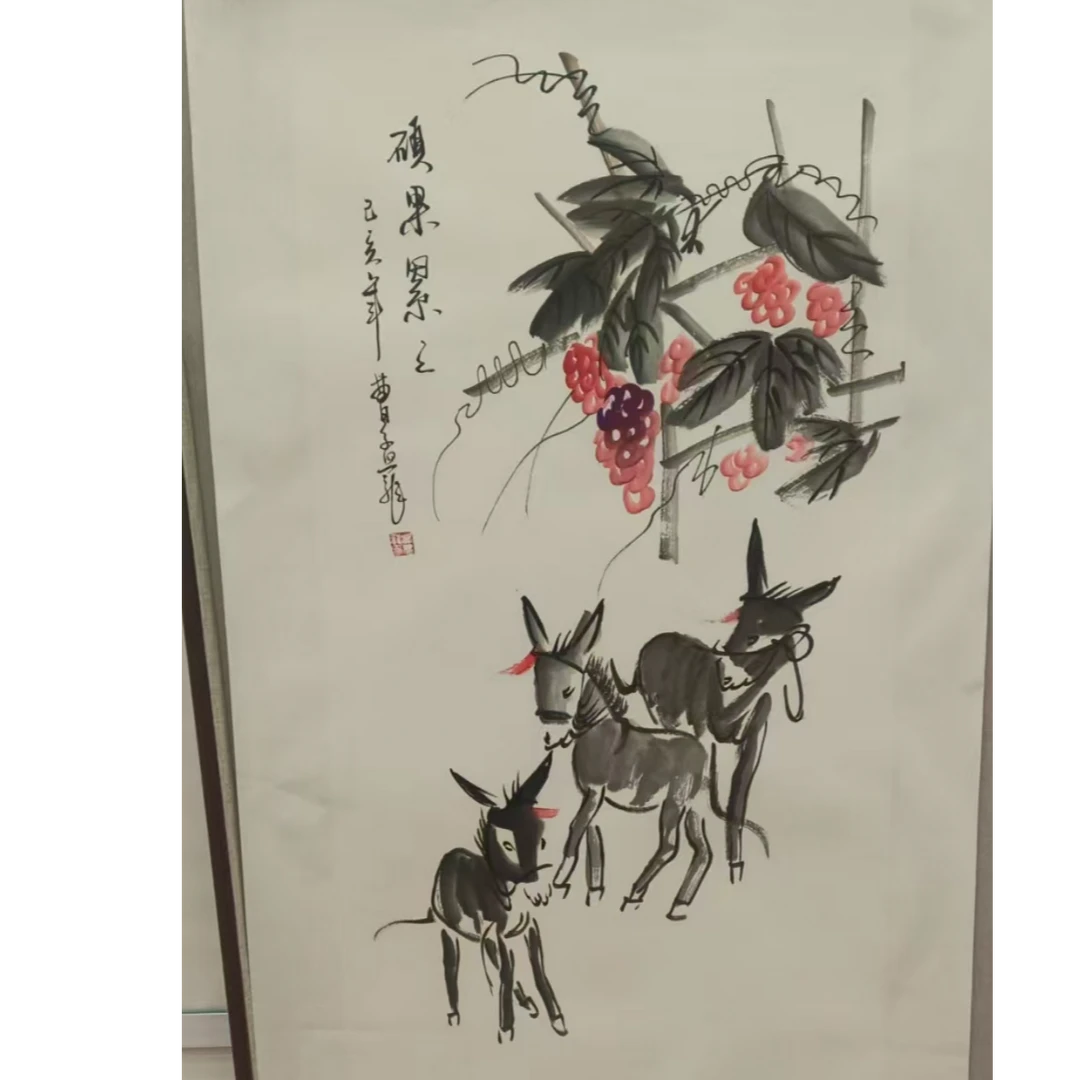 橱窗展示/文峰美术曹/宣纸国画/有证书