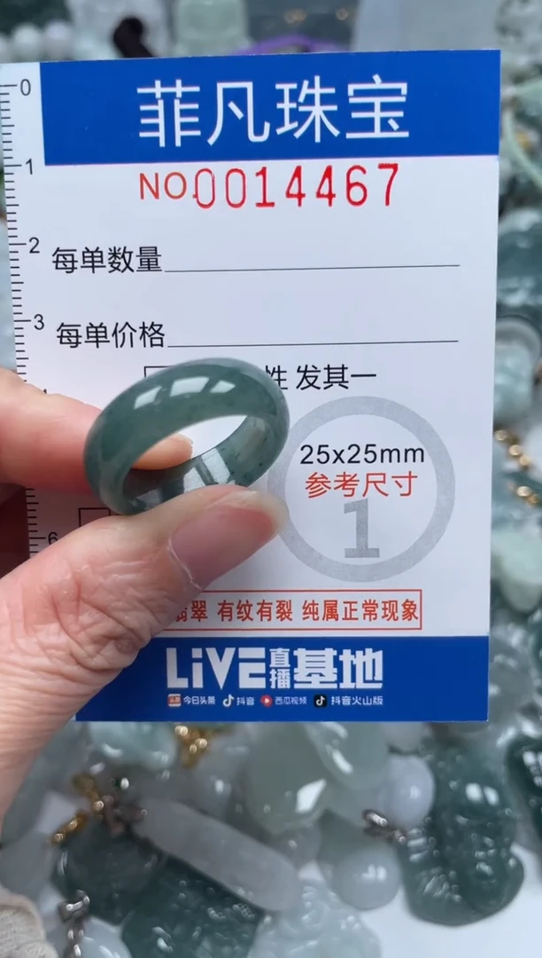 颈饰未镶嵌翡翠14467