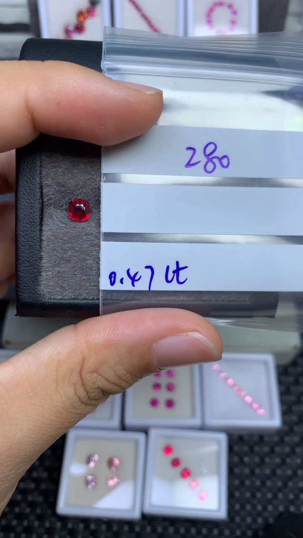 裸石尖晶石缅甸天然无烧尖晶石