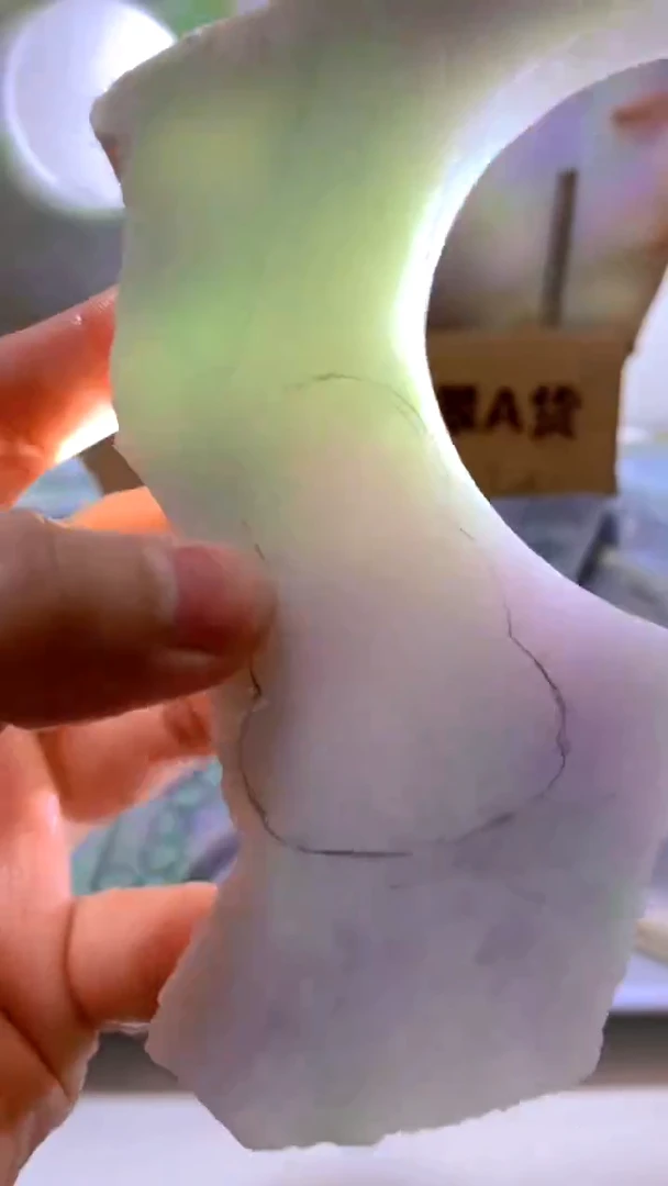 翡翠裸石天然缅甸翡翠A货934