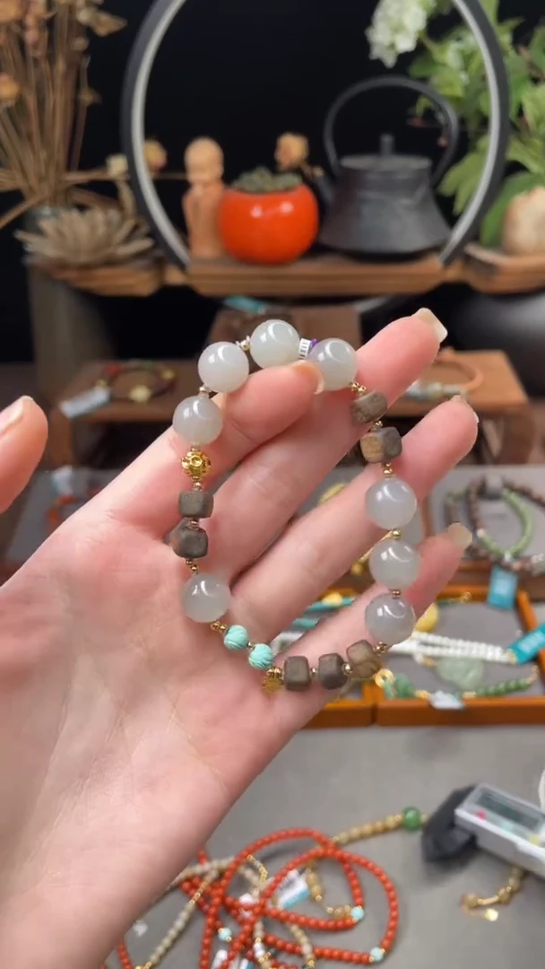 【闪购商品】和田玉手饰未镶嵌@@G921D015758