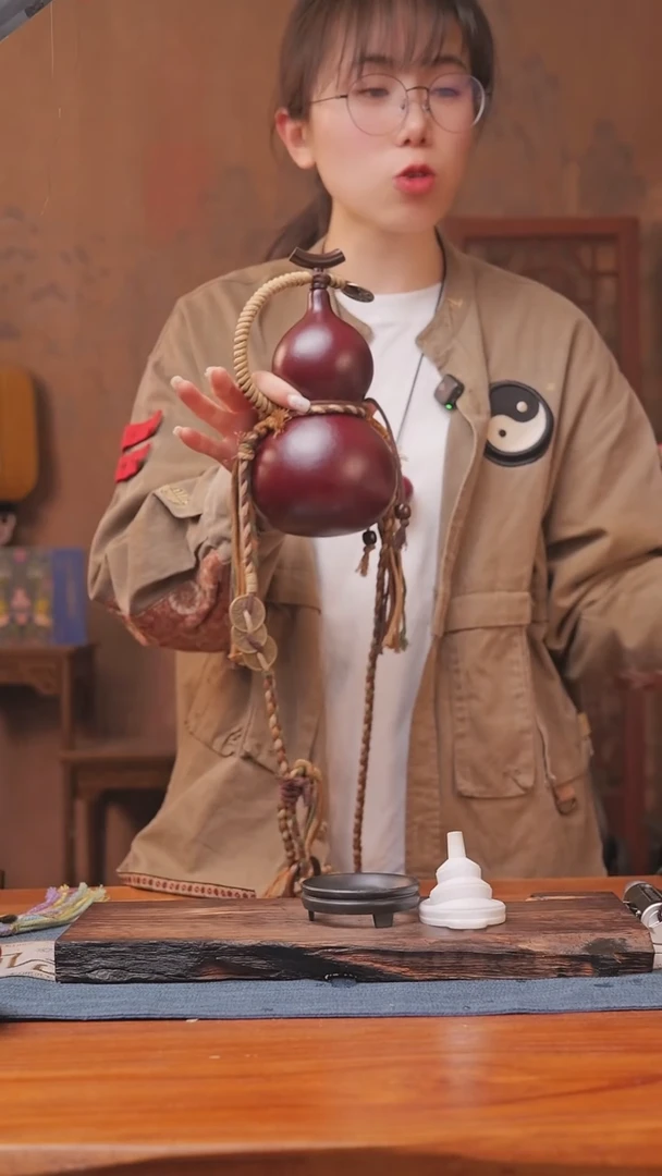 713号链接精品大漆葫芦现货现发[一物一拍]