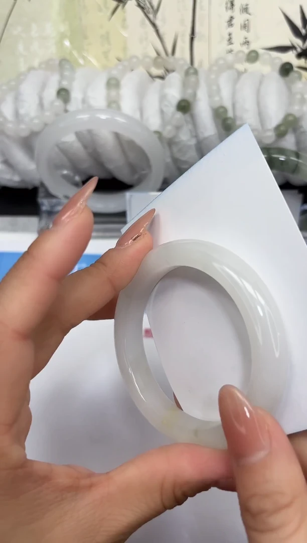 未镶嵌手镯石英质玉A47-54/55/56