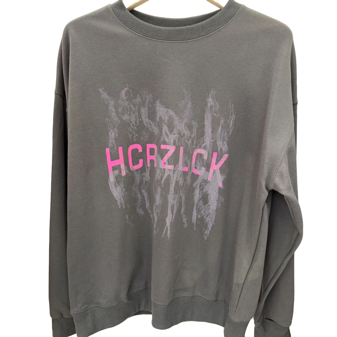 秋季新款简潮字母印花卫衣184