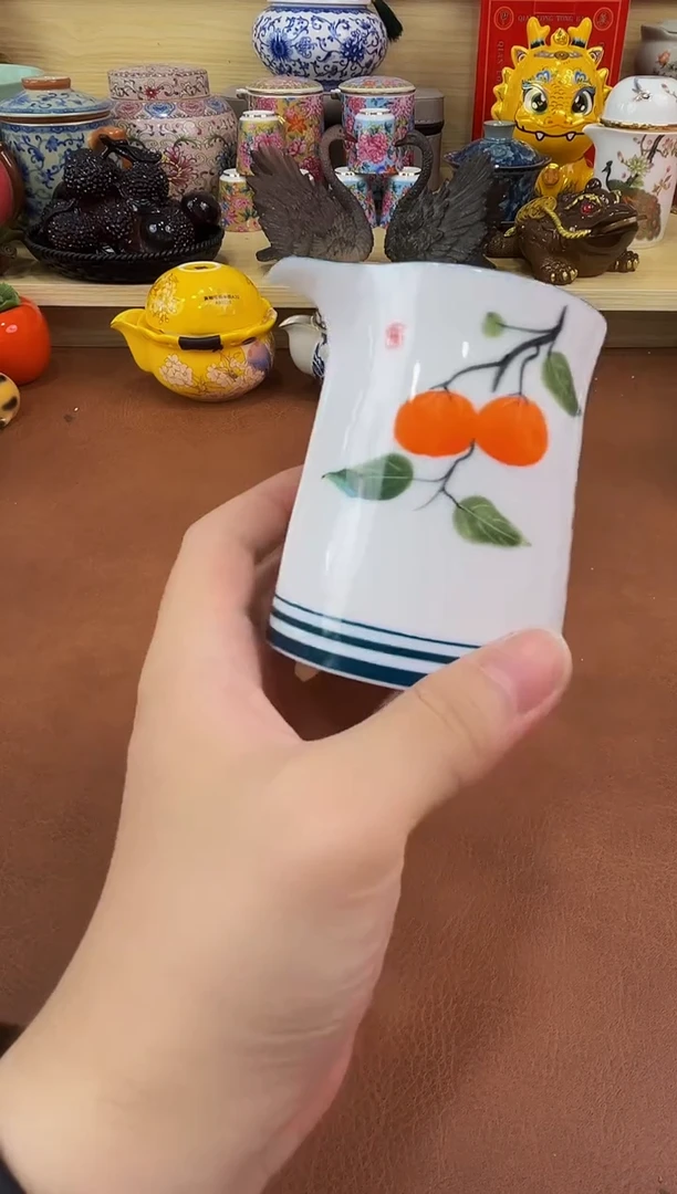 陶瓷茶具摆件旅行套组