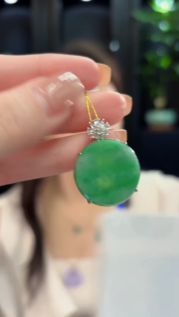 吊坠(不含链)未镶嵌翡翠 缅甸A货/支持复检/一件