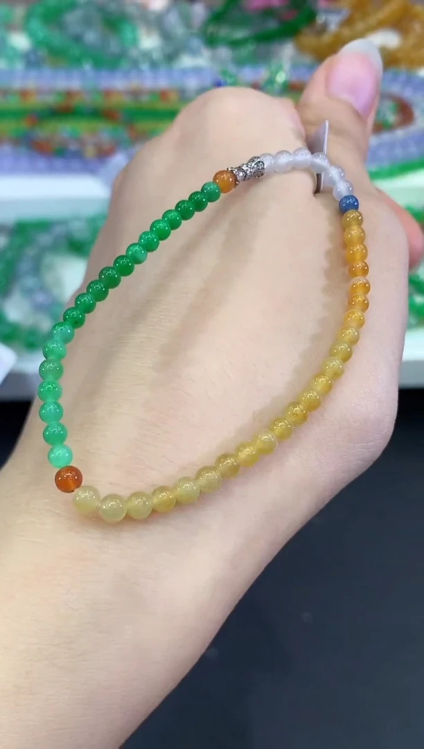 未镶嵌手串翡翠C9 多样性一件发货