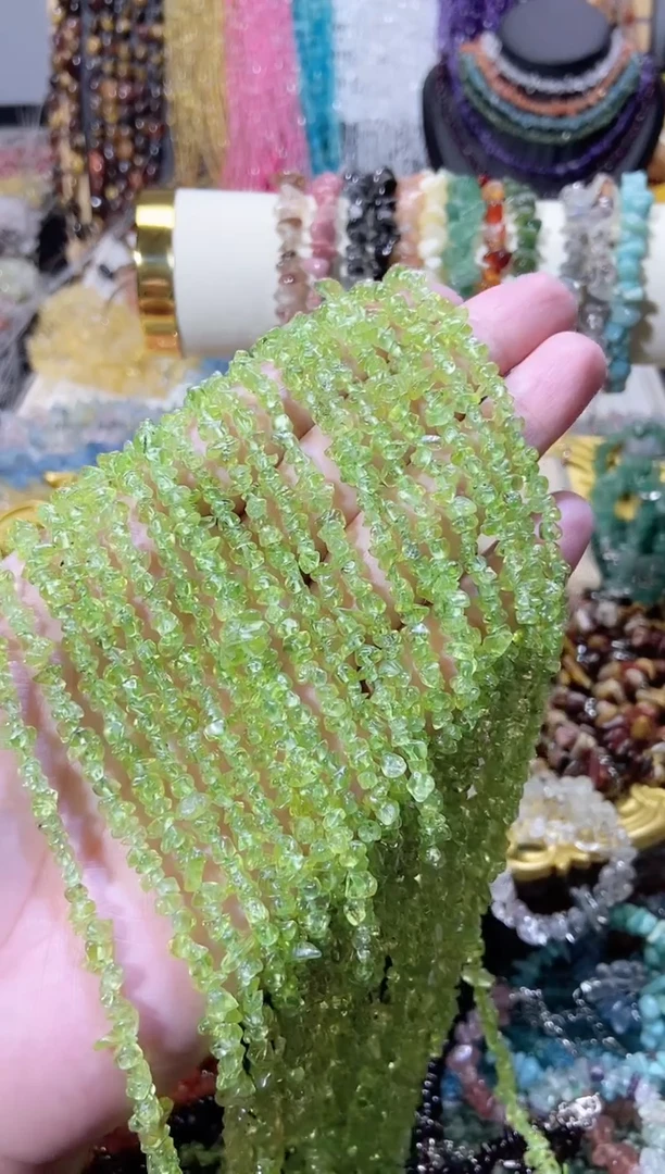未镶嵌珠宝半成品水晶橄榄