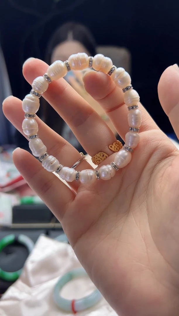 未镶嵌手绳淡水珍珠0852854921