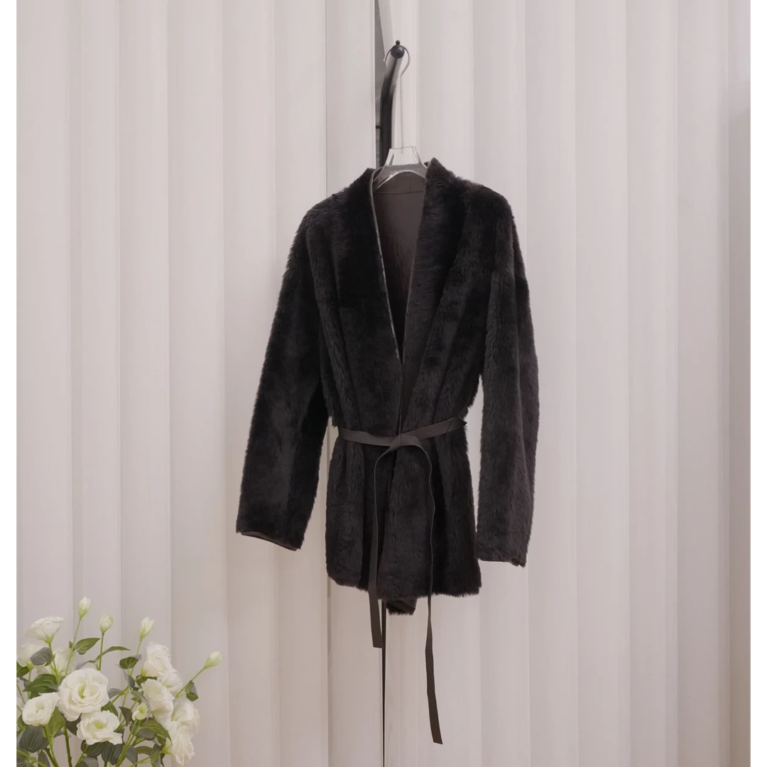 2025文哥工作室女冬季高定时尚设计气质高奢外套YX-560960