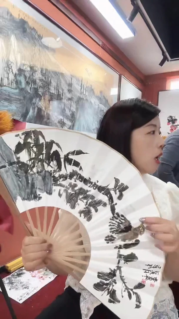 国画童森森/国画/扇面