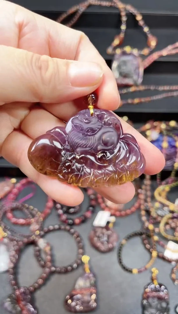 未镶嵌颈饰水晶【百晶灵儿】定制款