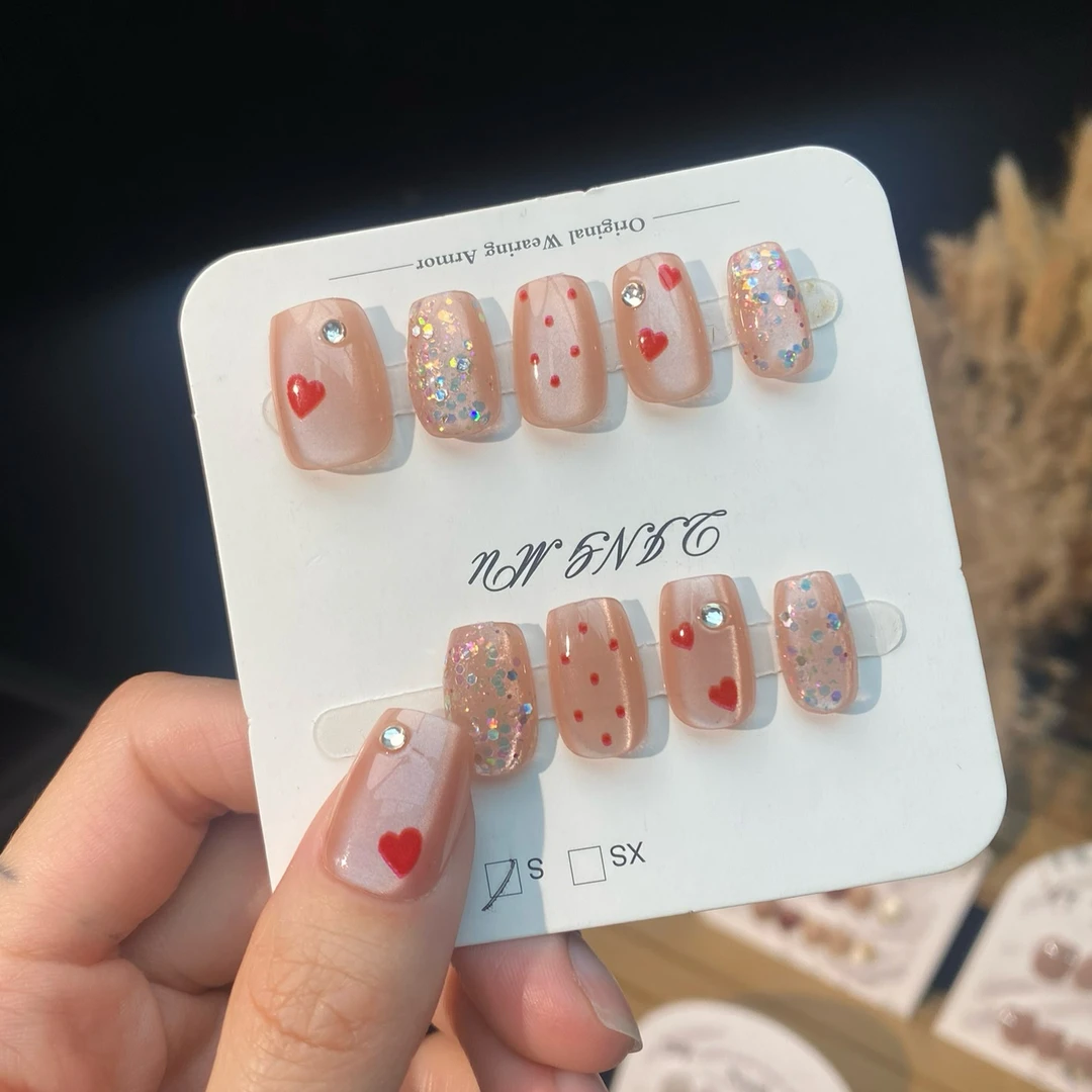 Get Fine-穿戴甲手工轻奢高级美甲甲片 美甲钻指甲贴片尤莱特