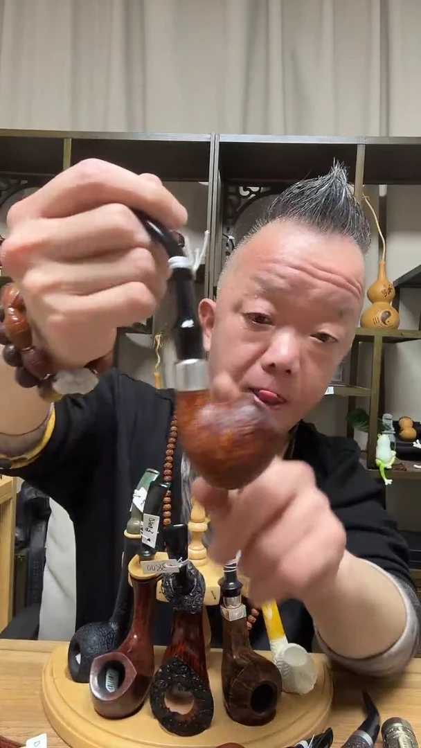 m2纯手工石楠木烟斗