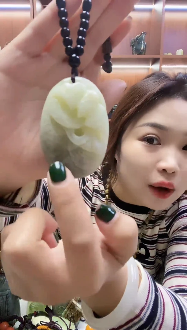 未镶嵌蛇纹石玉手把