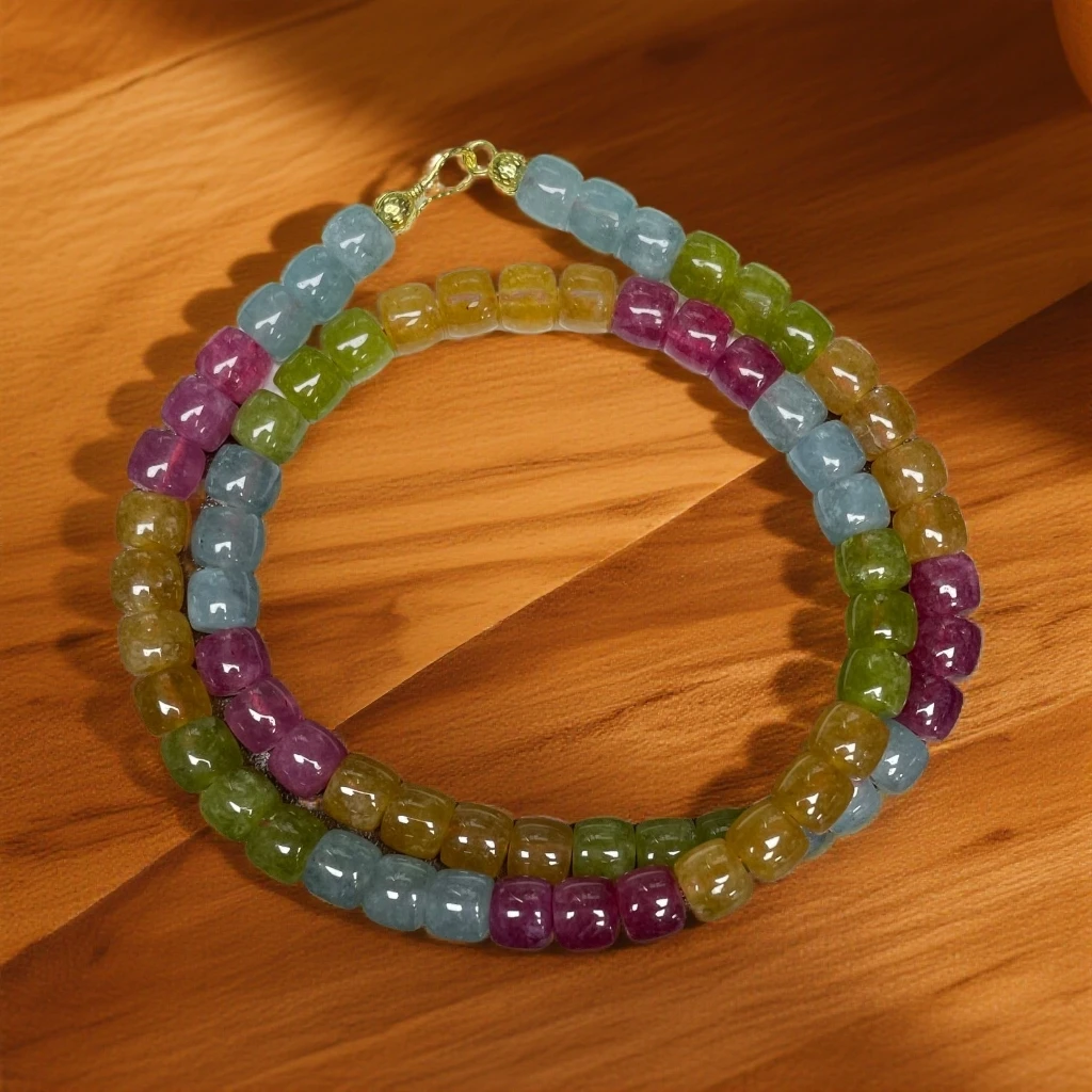 【大喜】彩虹8m直切项链KSU/WD2432精致项链女士多样性发一