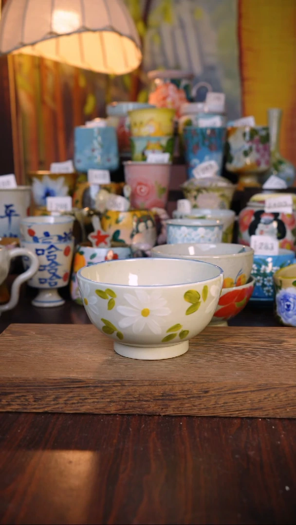 摆件泥垚手作 景德镇手工手绘器物