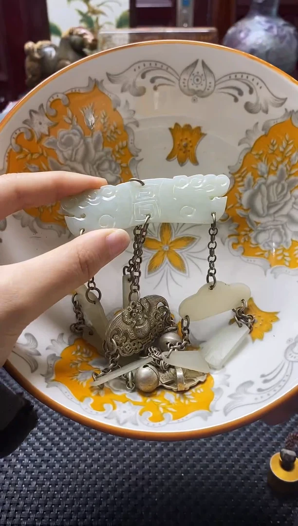 瓷片瓷片 瓷器 摆件 1个