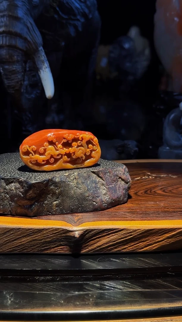 玄**川摆件盘玩把玩茶宠