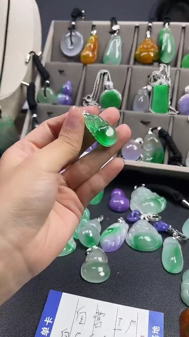 颈饰未镶嵌翡翠  所见即所得 一图一物