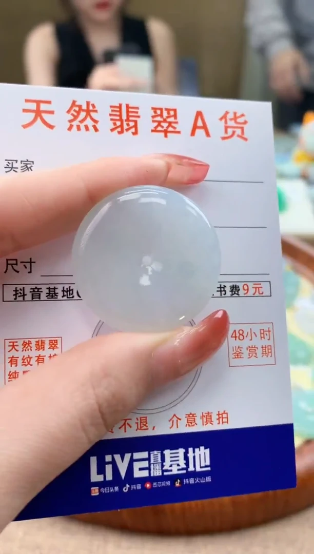 颈饰未镶嵌翡翠天然A货翡翠挂件