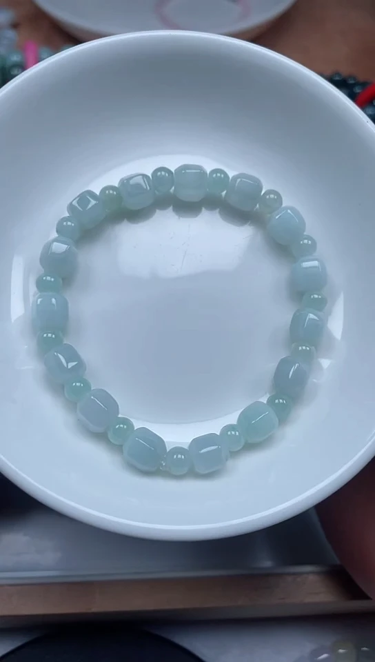 【闪购商品】翡翠手链未镶嵌卡7