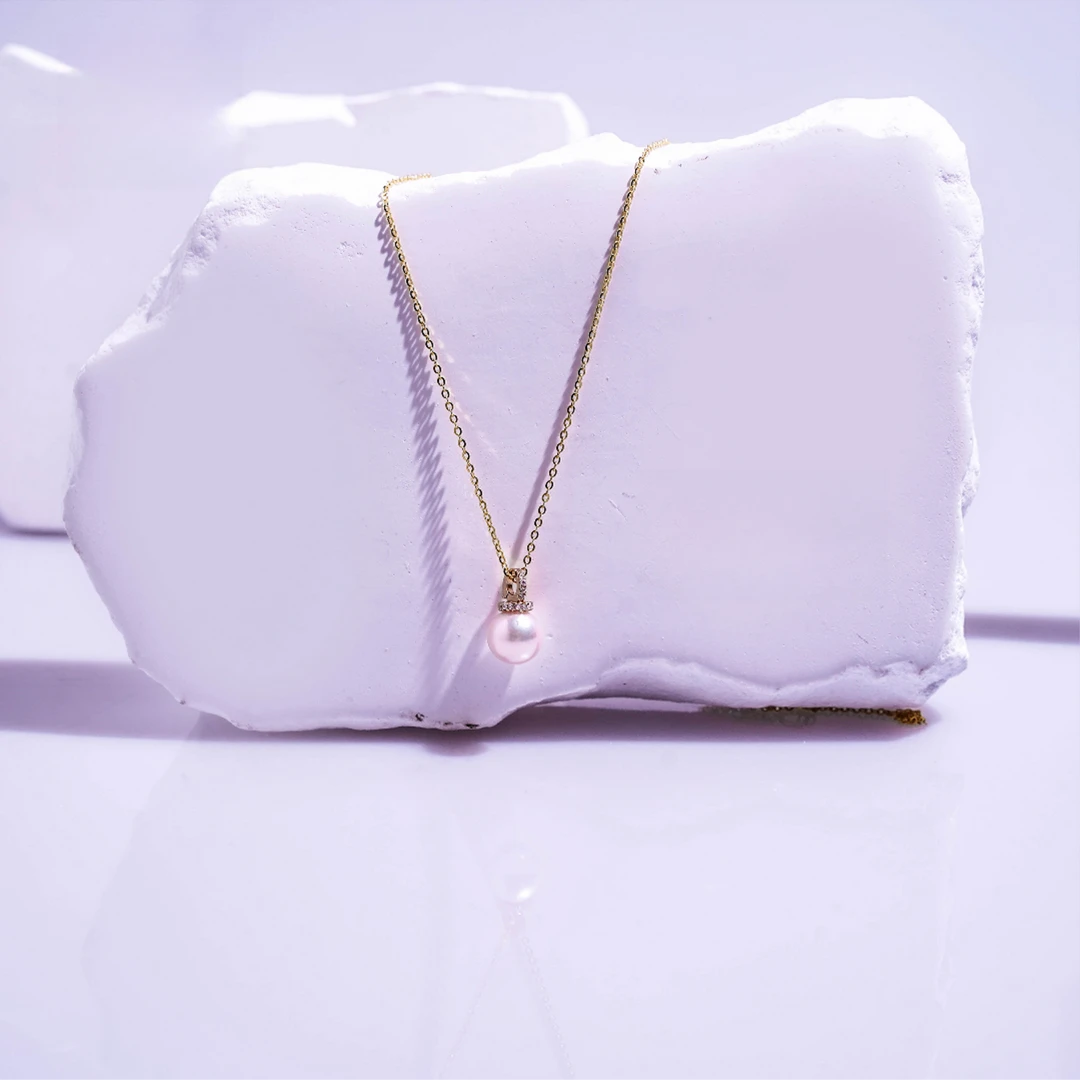 【玺润珠宝】极光Akoya奶嘴扣天女吊坠轻奢 精致【多样性发货】