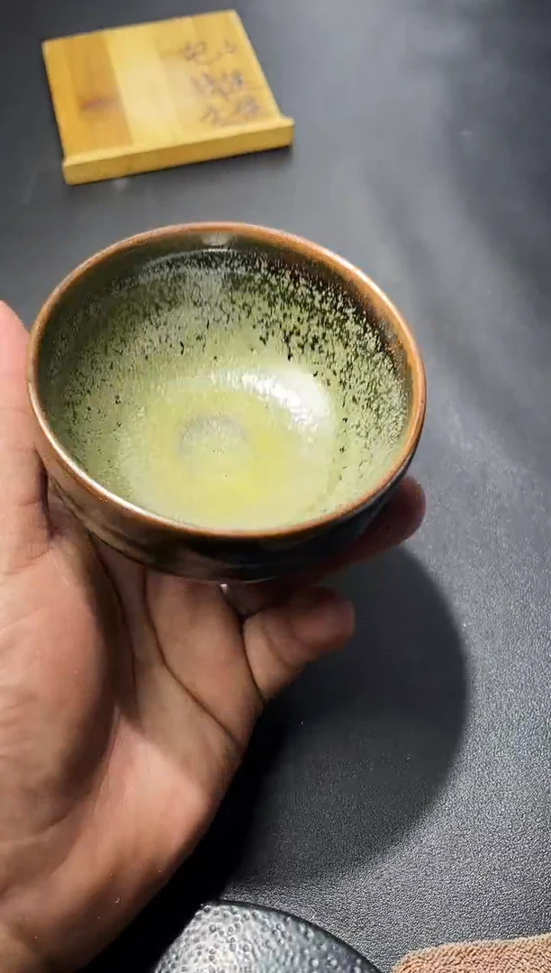 茶盏74  叶紫建盏