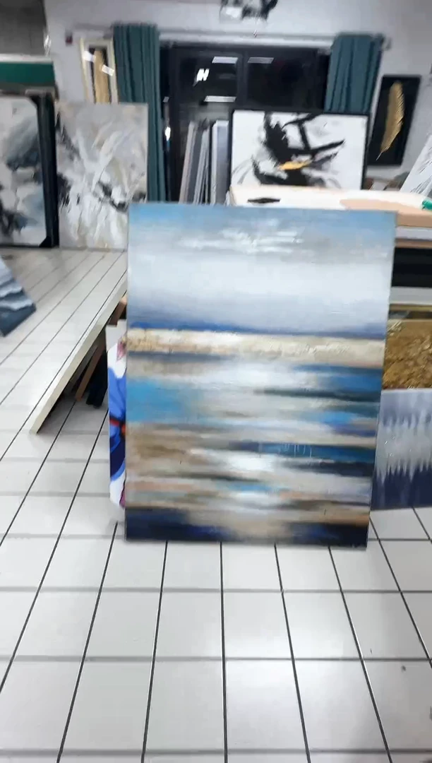 168现代艺术装饰画油画  90*120