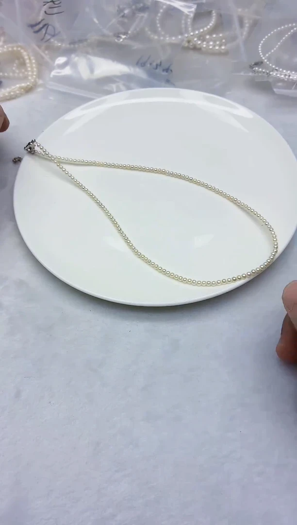 淡水珍珠未镶嵌颈饰B10