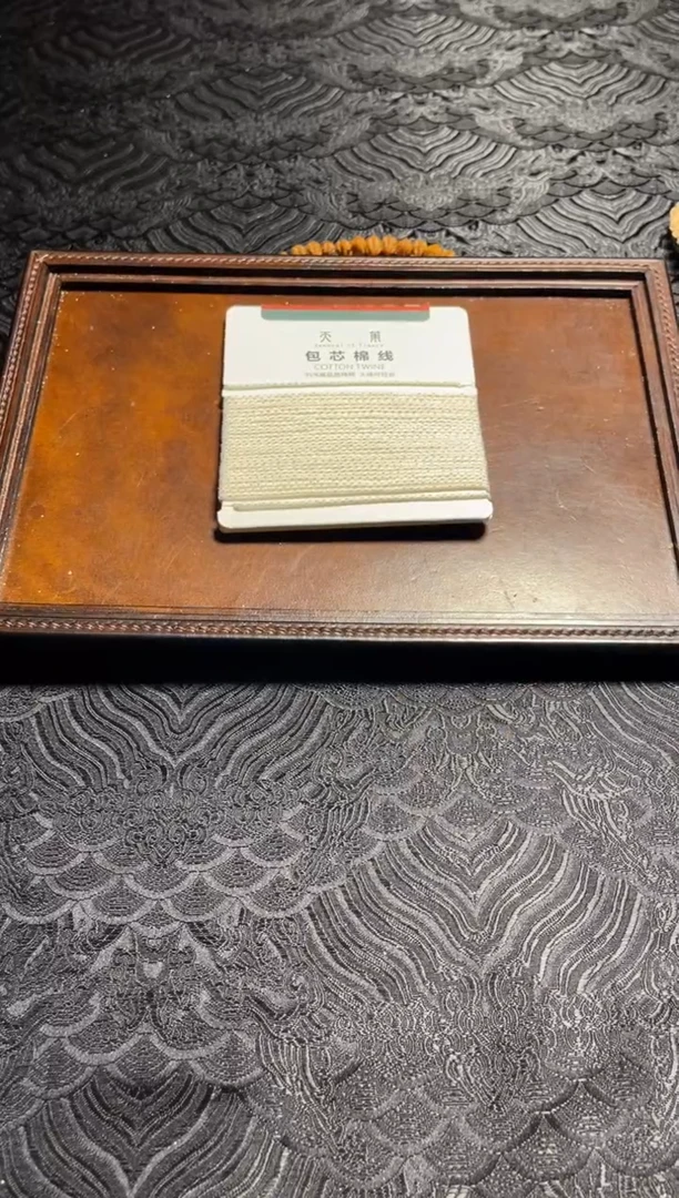 手串柏香籽/百香籽小鱼出品--包芯棉线白金