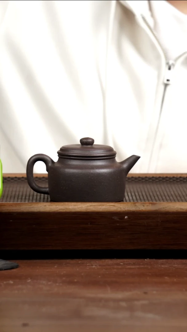 茶壶紫砂知***！天青德钟200CC