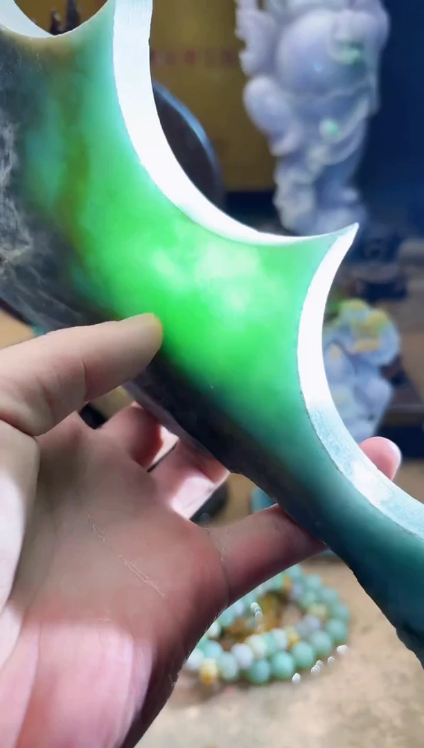 未镶嵌挂件翡翠A货张麦9860