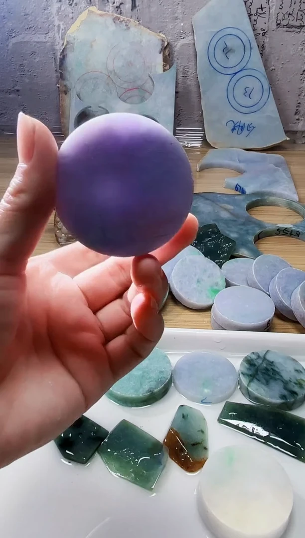 裸石翡翠天然翡翠A货566