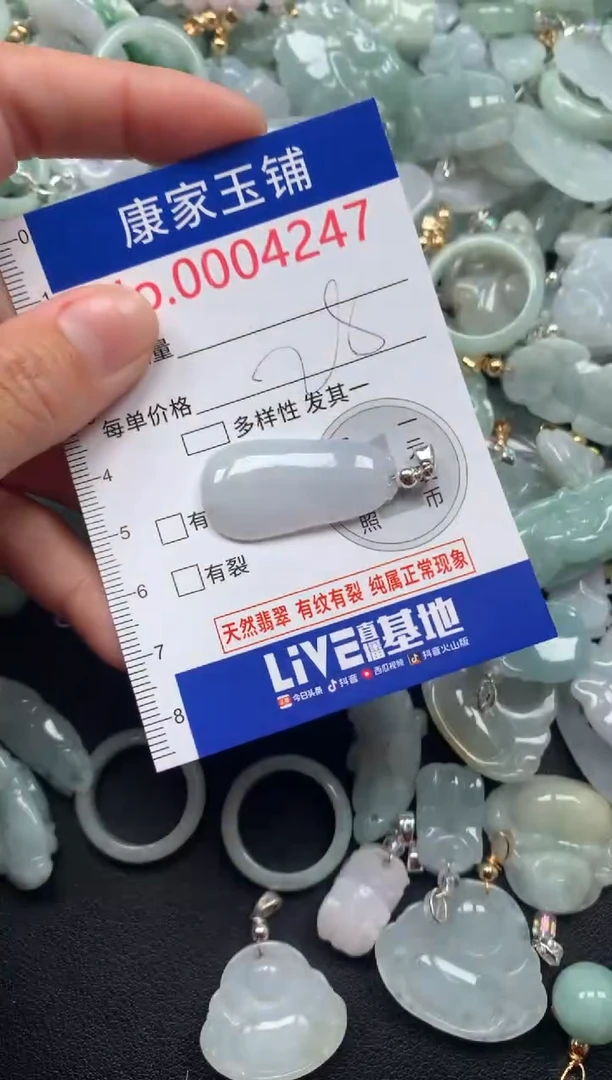 颈饰未镶嵌翡翠4247