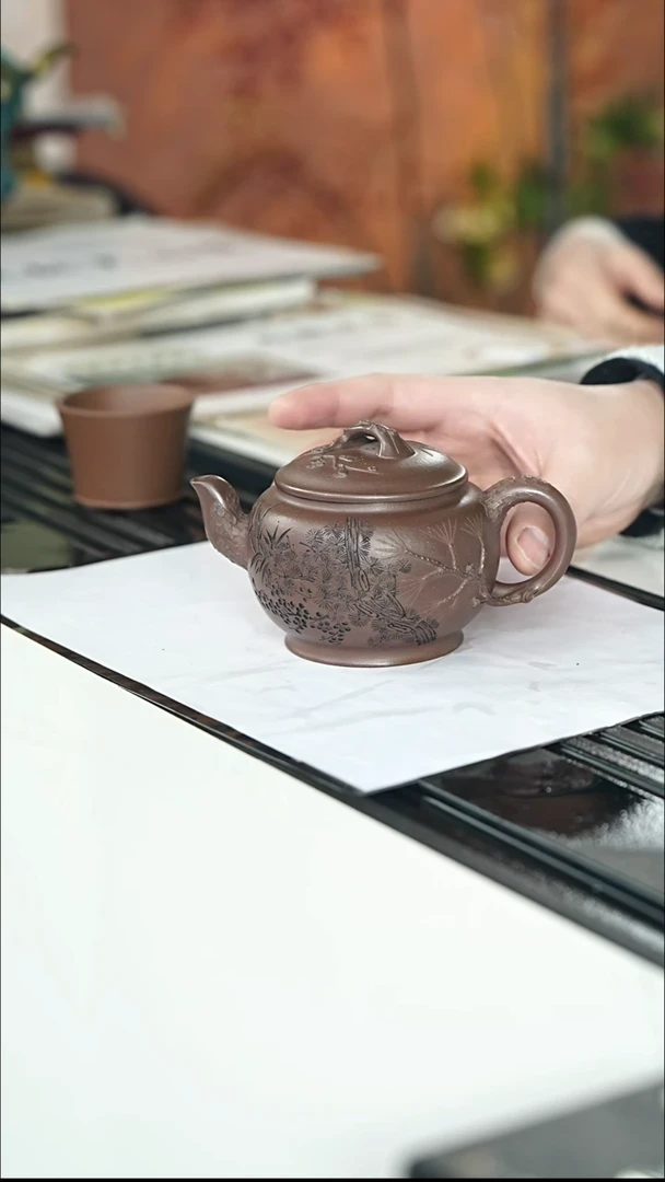 茶壶紫砂宜兴紫砂070   270cc