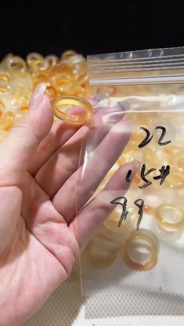 未镶嵌戒指玛瑙/玉髓22