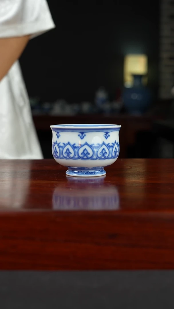 祖传窑真柴窑传承400年宝相炉式杯