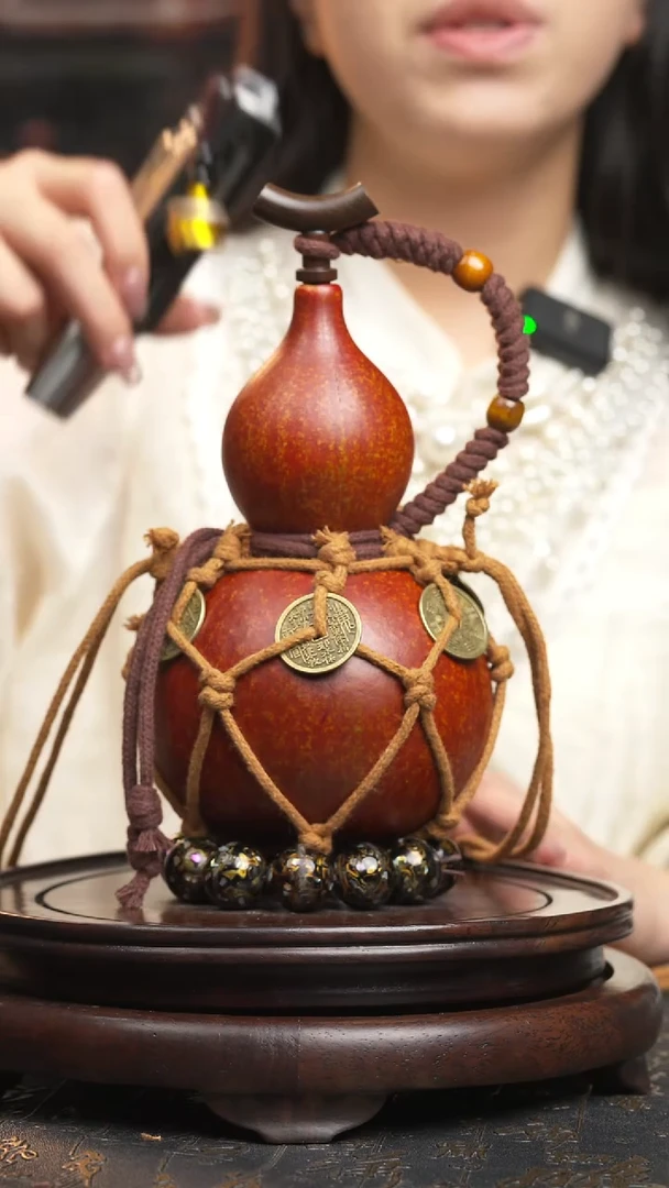 121号【600ML】大漆酒葫芦一物一拍