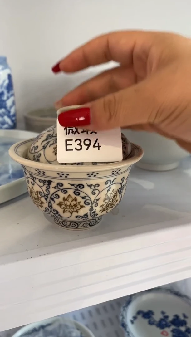 其他景德镇手工手绘陶瓷微瑕E394