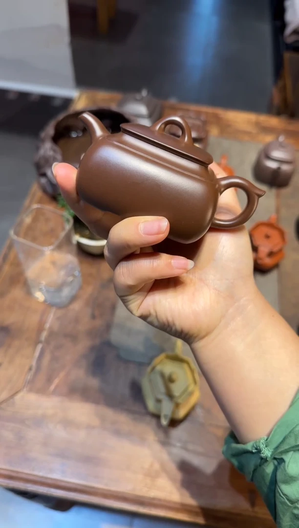 茶壶紫砂先*长四方 紫砂壶